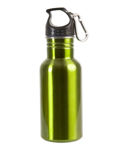 17 oz Stainless Steel Adventure Water Bottle With Carabiner