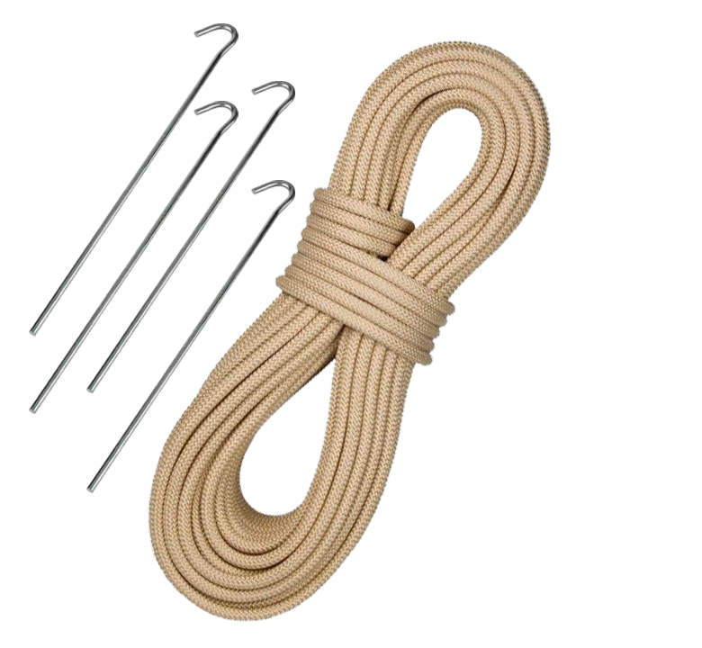 Ground Spike + Rope