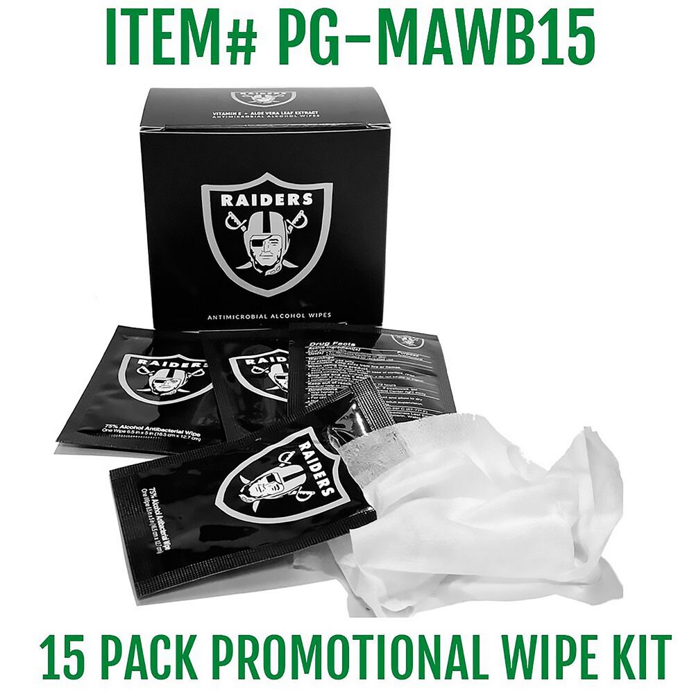 Mini Box Envelope with 15 Promotional Alcohol Wipe 75 % Alcohol Formula