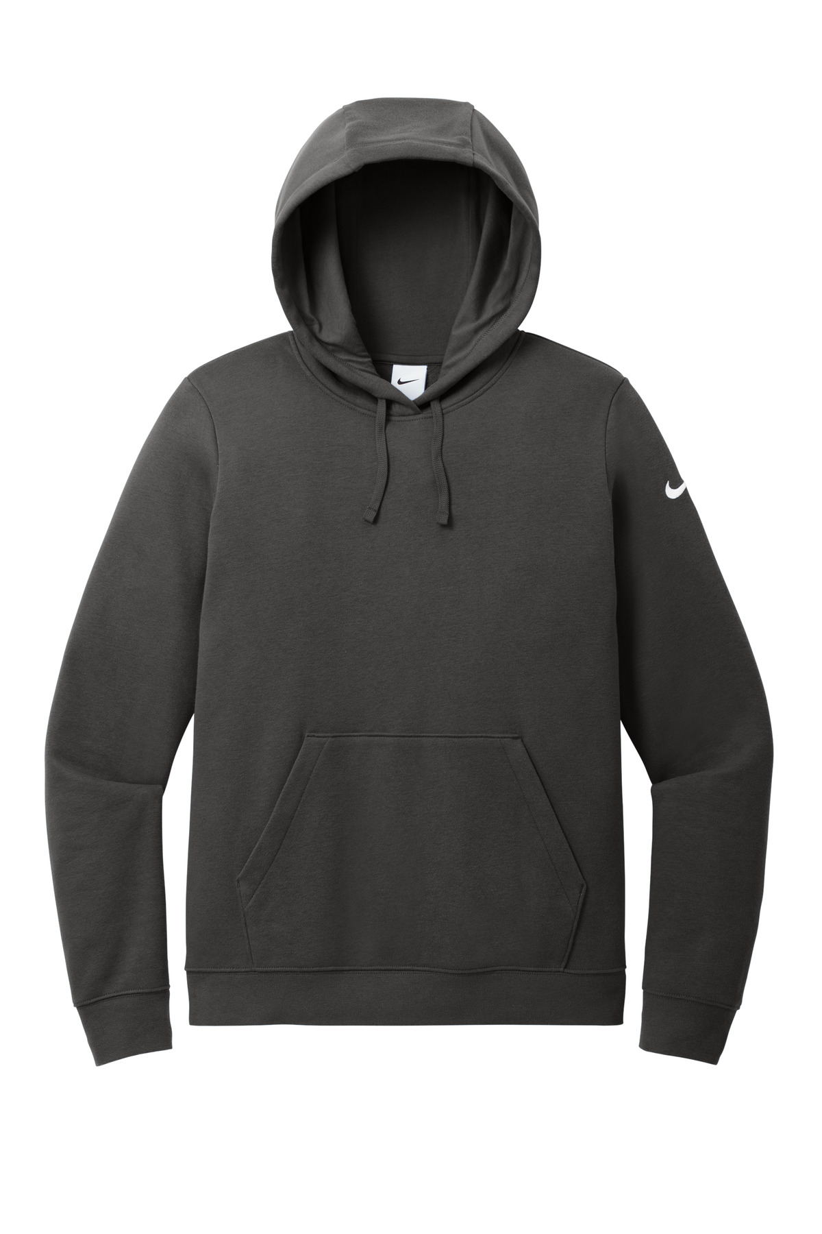 Nike Women's Club Fleece Sleeve Swoosh Pullover Hoodie NKFD9889